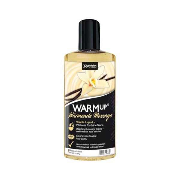 Líquido Estimulante Para Masajes Warmup® vainilla 150 ml Joydivision