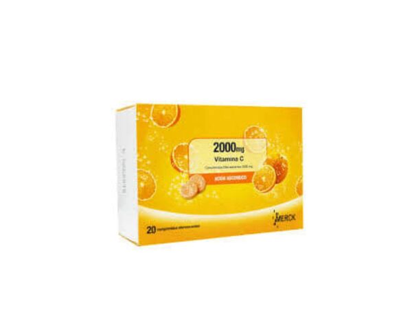 Cebion Vitamina C 2000 mg 20 Comprimidos Efervecentes