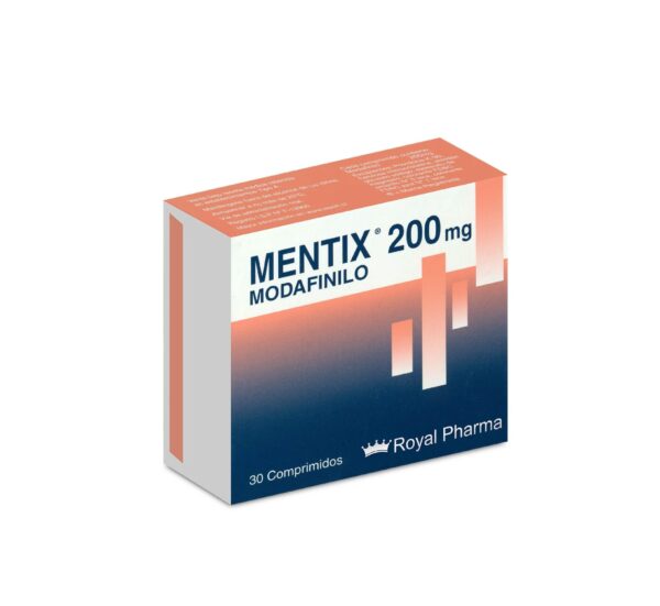 Mentix Modafinilo 200 mg 30 Comprimidos