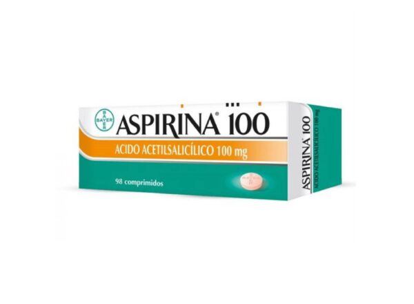 Aspirina 100 mg 98 Comprimidos
