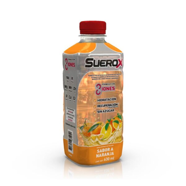 Suerox Bebida Naranja 630 ml