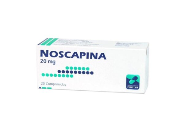 Noscapina Comprimidos 20 miligramos 20