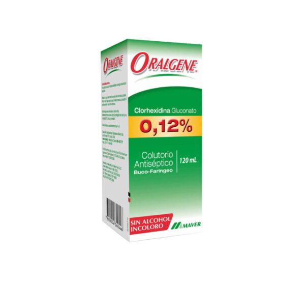 Oralgene Enjuague Bucal 0.12% 120 mL