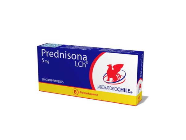 Prednisona (B) 5mg 20 Comprimidos