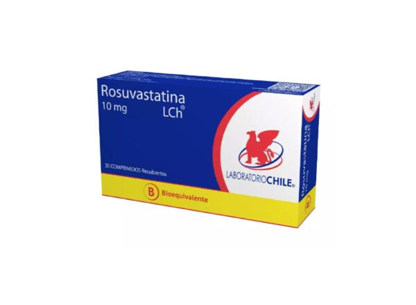 Rosuvastatina 10 mg 30 comprimidos LCH