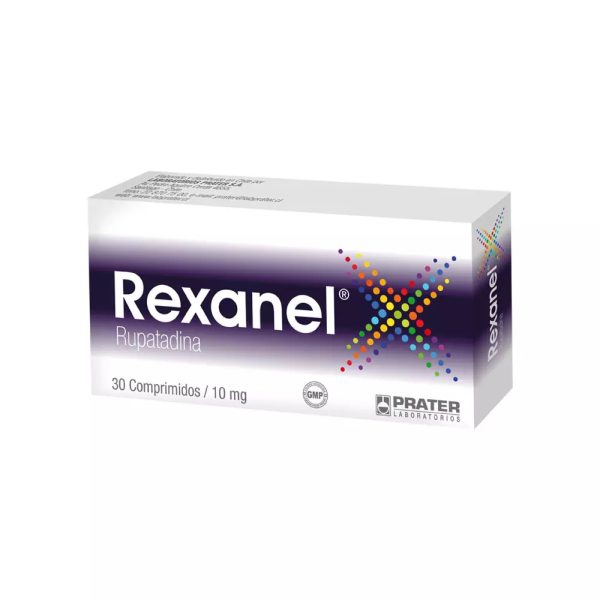 Rexanel Rupatadina 10 mg 30 Comprimidos