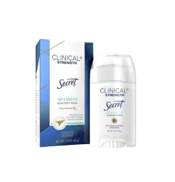 Secret Clinical Strength Free & Sensitive 45 g