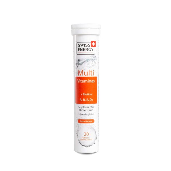 Multivitamínico + Biotina 20 tabletas efervescentes - Swiss Energy