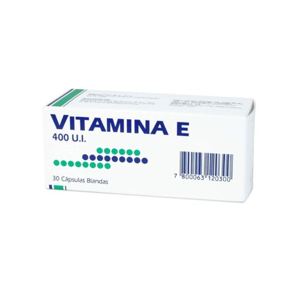 Vitamina E 30 cápsulas blandas