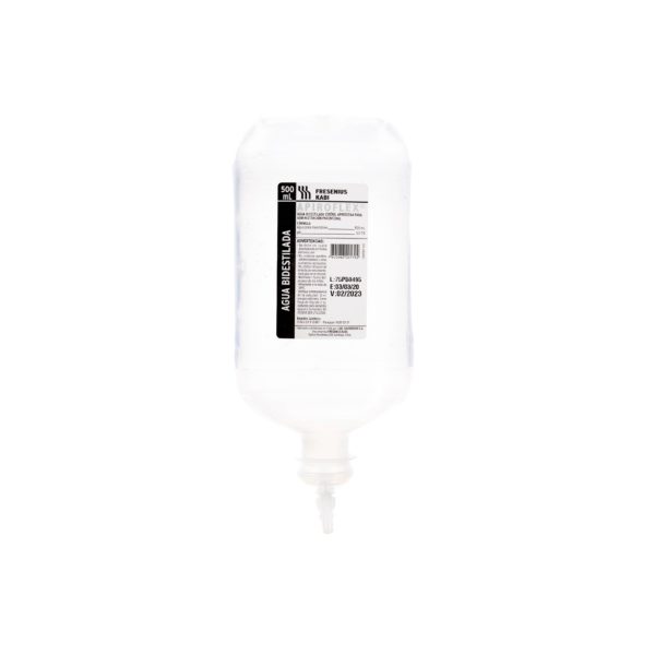 Agua Bidestilada 500 ml