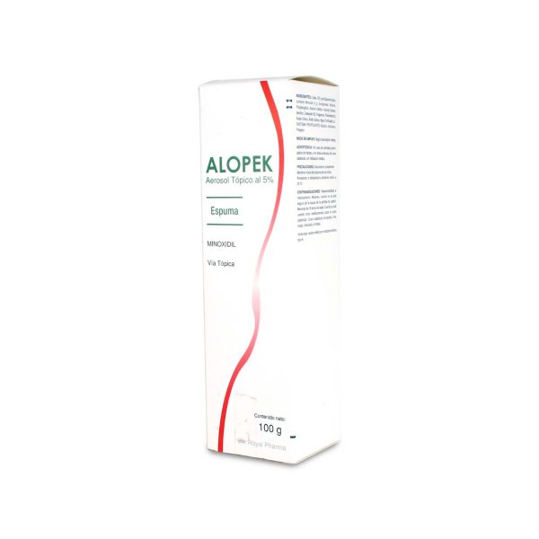 Alopek Espuma Minoxidil 5% Aerosol Tópico 100 gr