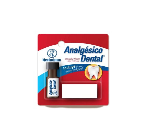 Mentholatum Analgésico Dental Eugenol 85% Solución Tópica 3.7 mL