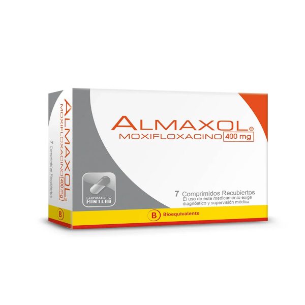 Almaxol Moxifloxacino 400 mg 7 Comprimidos Recubierto