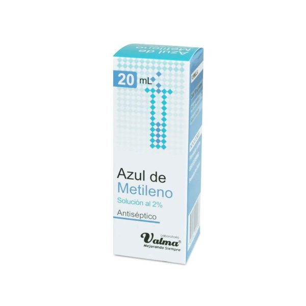 Azul De Metileno 2% Sol. Fco. 20ml .