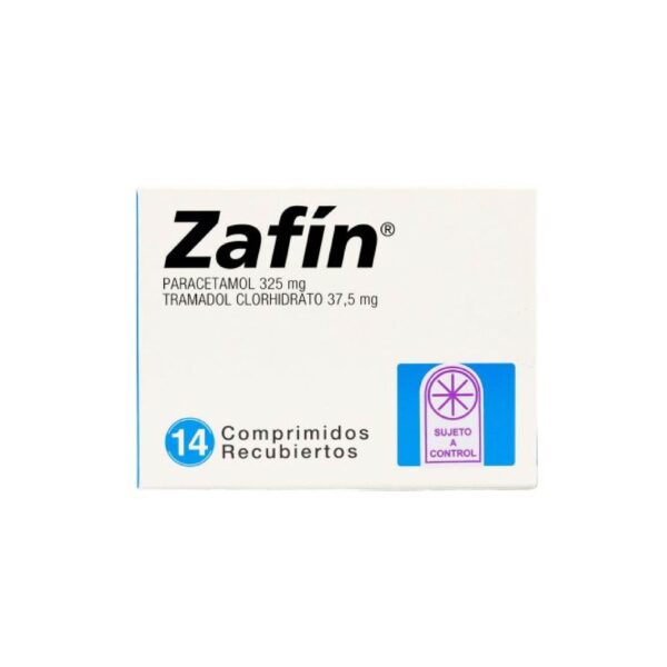 Zafin Tramadol 37.5 mg 28 Comprimidos Recubiertos