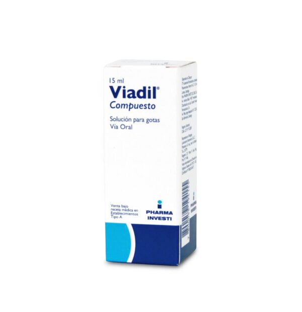 Viadil Compuesto Pargeverina 0.6 g /100 mL Gotas 15 mL