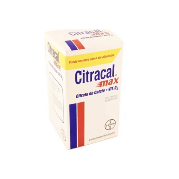 Citracal Max Citrato De Calcio 60 Comprimidos Recubierto