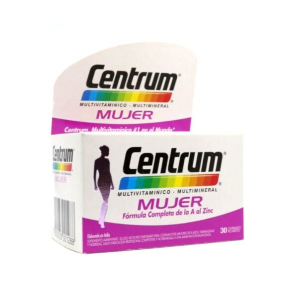 Centrum mujer de 30 comprimidos recubiertos