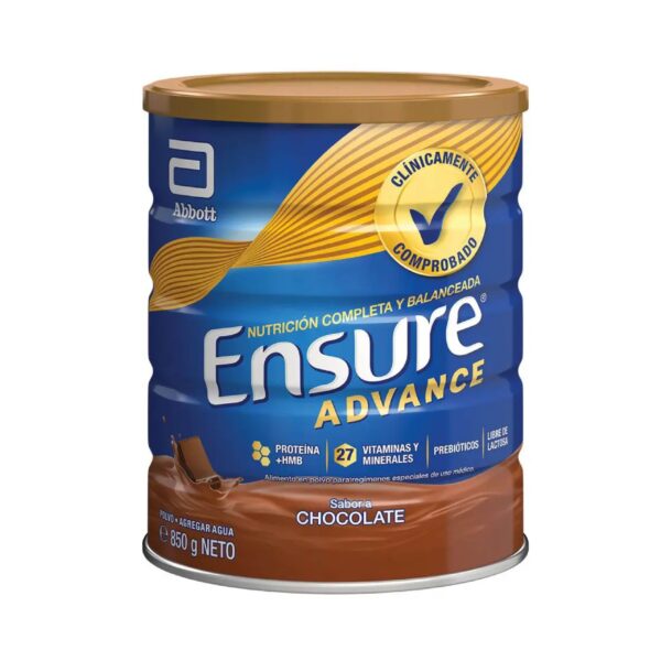 Ensure Advance Alimento en Polvo Chocolate 850 gr
