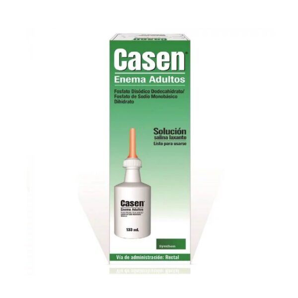 Casen Enema Adultos Solución Laxante x 133 mL