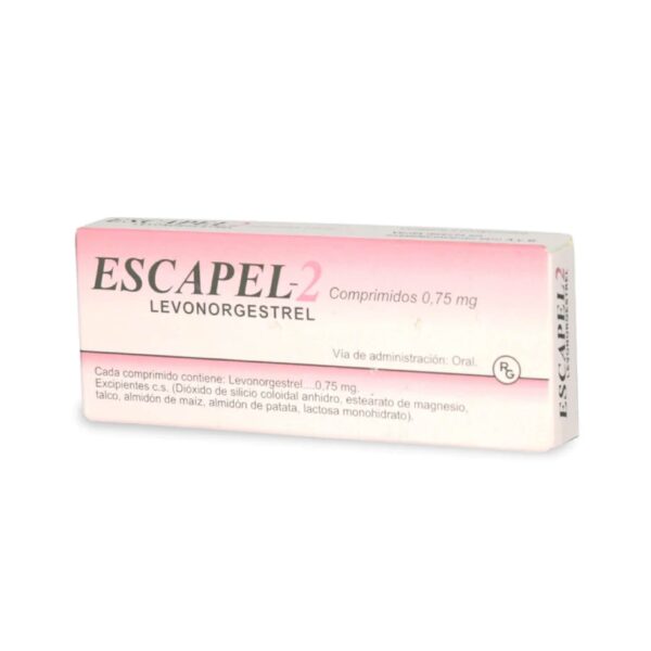 Escapel-2 Levonorgestrel 0,75 mg 2 Comprimidos