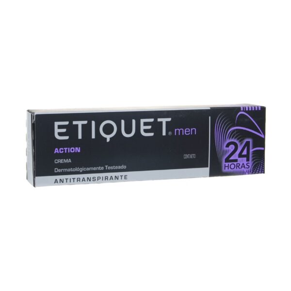 Antitranspirante Etiquet Men Crema Action 60 grs.