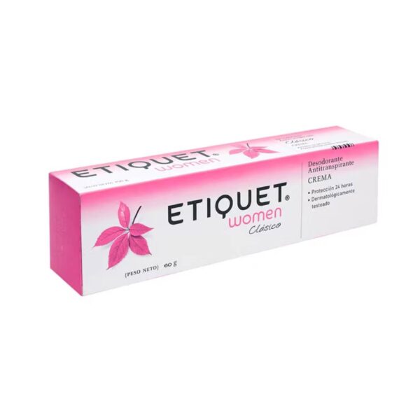 Etiquet Women Clásico Antitranspirante Crema 60 g