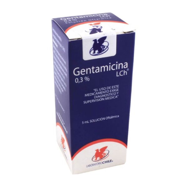 Gentamicina 0,3% Solución Oftálmica 5 mL