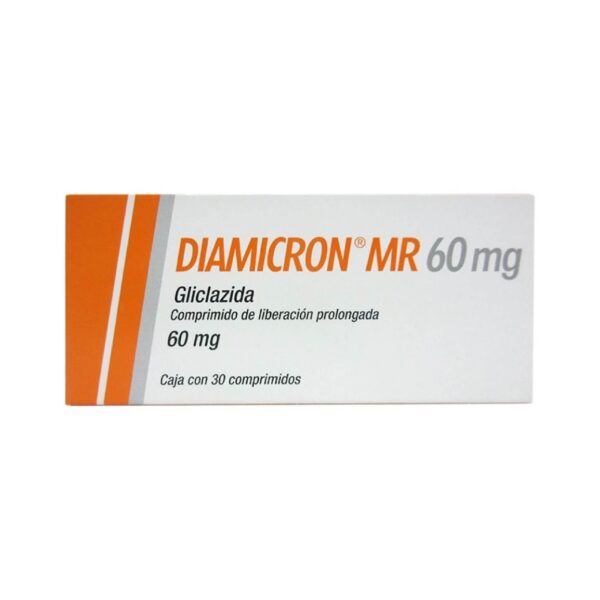 Diamicron Mr Gliclazida 60 mg 30 Comprimidos Liberación Prolongada