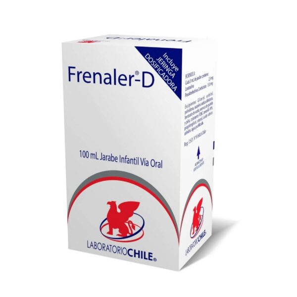 Frenaler-D Loratadina 15 mg/5ml Jarabe 100 mL