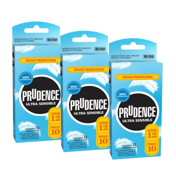 Pack Prudence x 36 Preservativos - Condon Extra Delgado!