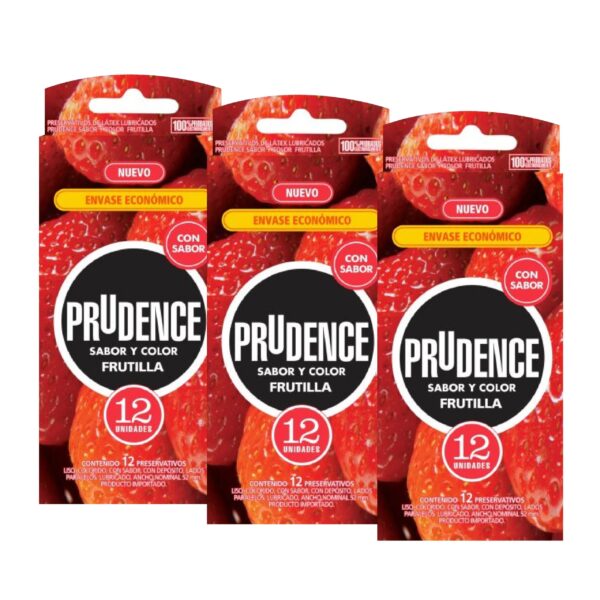 Pack Prudence x 36 Preservativos - Condon Pack Sabor