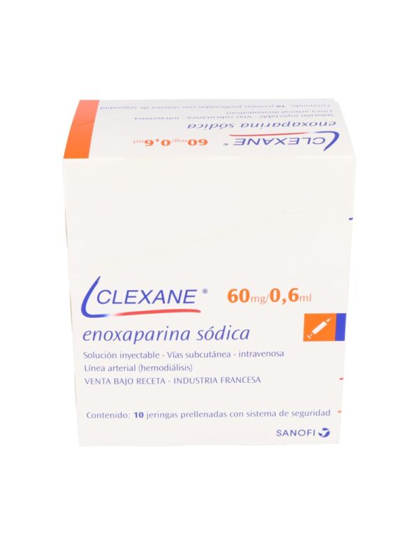 CLEXANE 60 MG/0,6 ML 10 JER PRELL