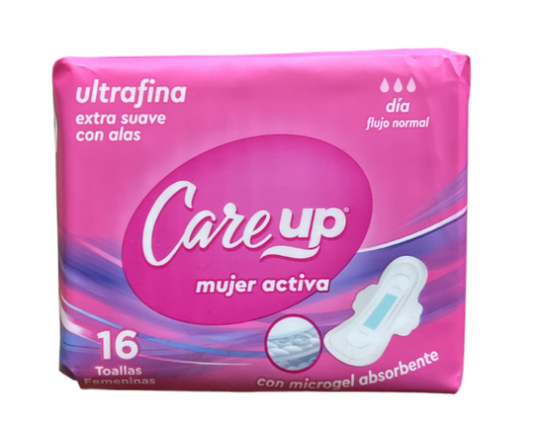 CARE UP ULTRAFINA X 16 TOALLITAS