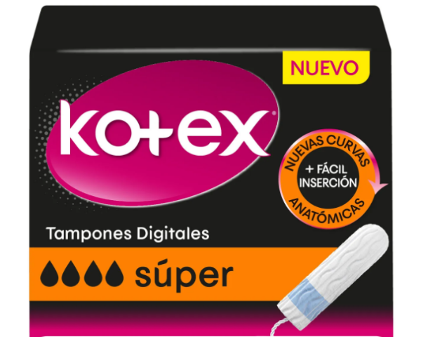 KOTEX TAMPON DIGITAL SUPER X 12