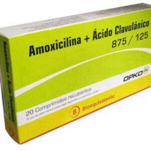 AMOXICILINA + AC. CLAVULANICO 875 / 125 X 20 COMP.REC.OPK.