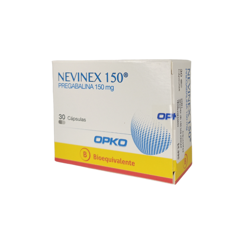 NEVINEX PREGABALINA 150 MG X 30 CAP.