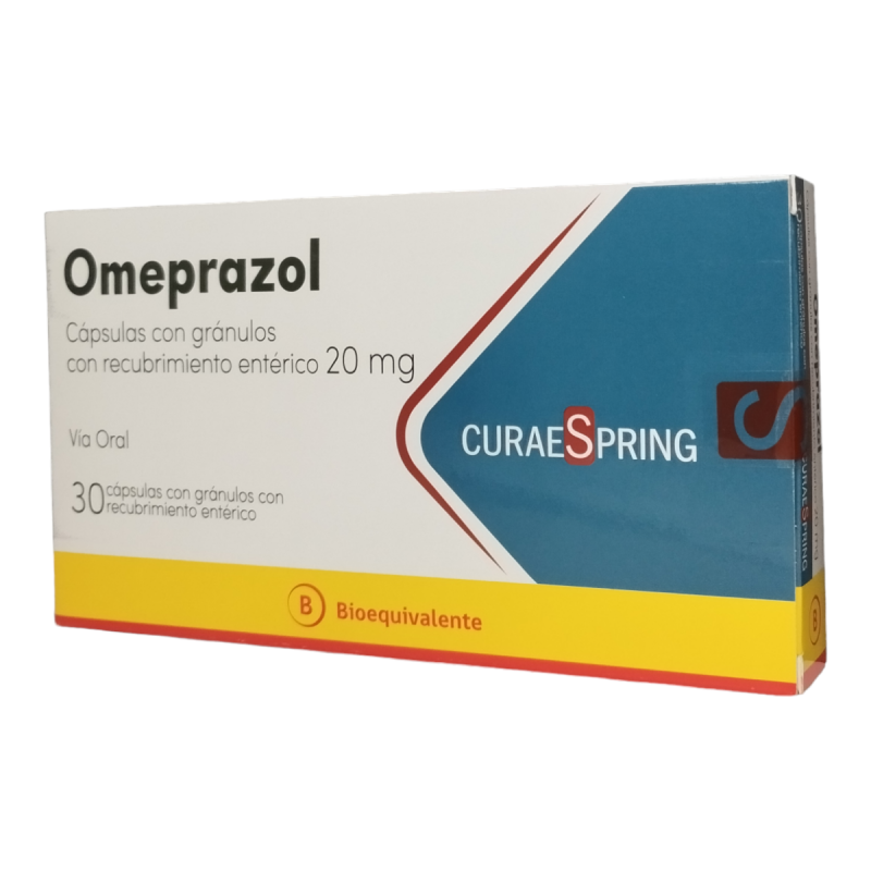 OMEPRAZOL 20 MG X 60 CAP.GRAN.REC.ENT.CUR